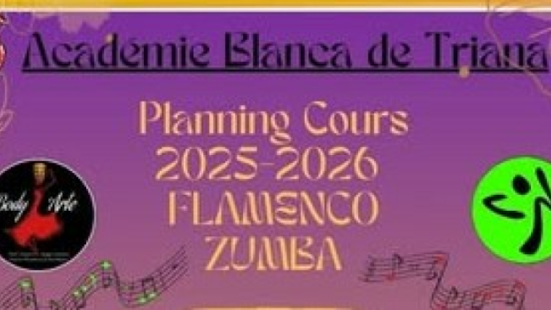 Planning danse – Saison 2025-2026