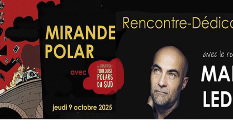 Mirande Polar une rencontre avec l'écrivain Marin Ledun,