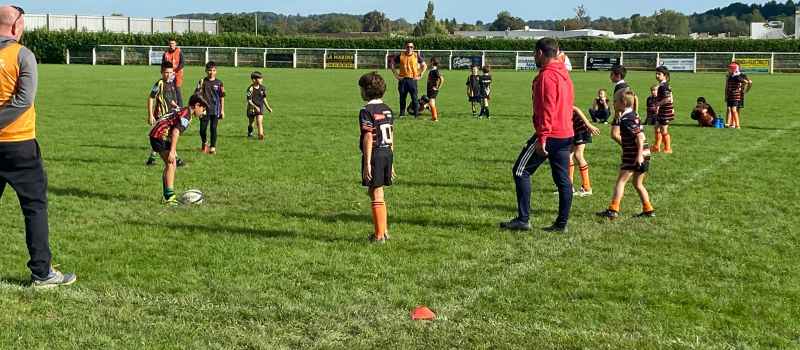 Ecole de rugby de l'UAV  : la saison est bien partie !