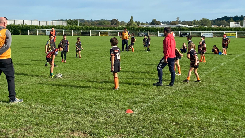 Ecole de rugby de l'UAV  : la saison est bien partie !