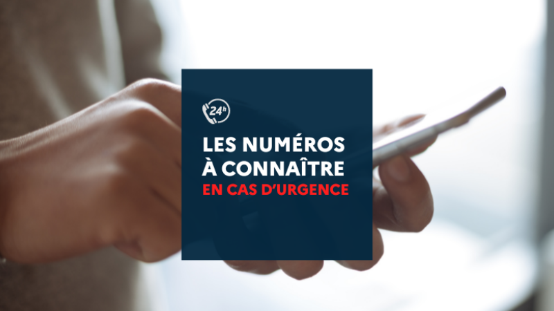 Des numéros à connaître pour bien réagir en cas d’urgence