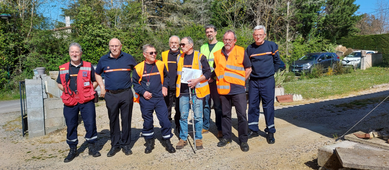 L'association départementale de radio-amateurs en exercice
