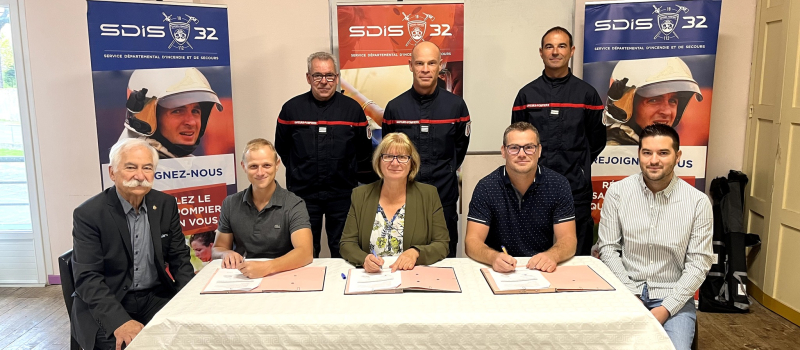 Sud-ouest habitat s’engage aux cÔtÉs du sdis 32