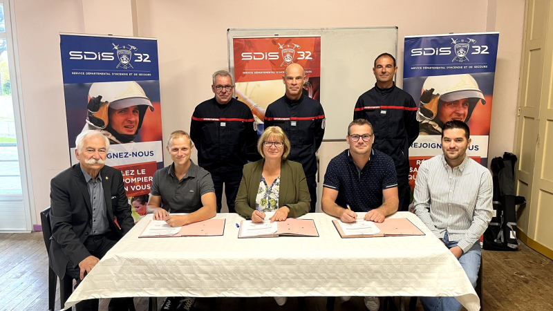 Sud-ouest habitat s’engage aux cÔtÉs du sdis 32