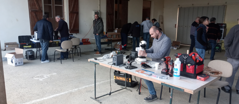 Prochaine séance du Repair Café et du  Fab lab à Callian samedi !