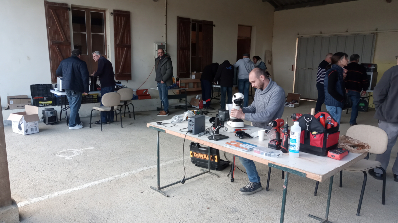 Prochaine séance du Repair Café et du  Fab lab à Callian samedi !
