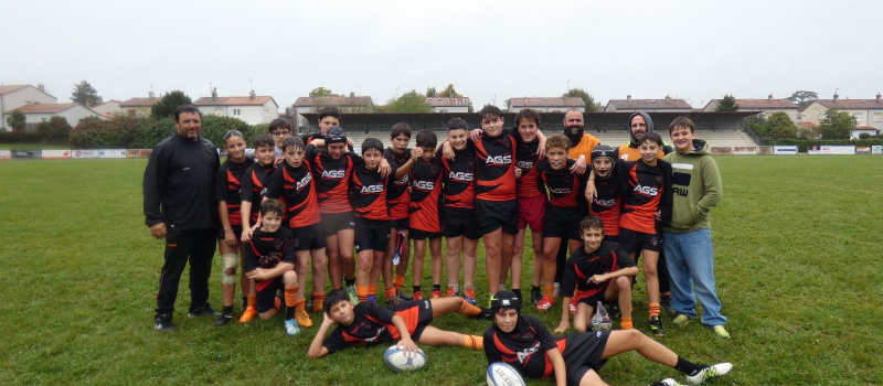 Ecole de rugby de l'UAV : belles performances des U14 à Condom