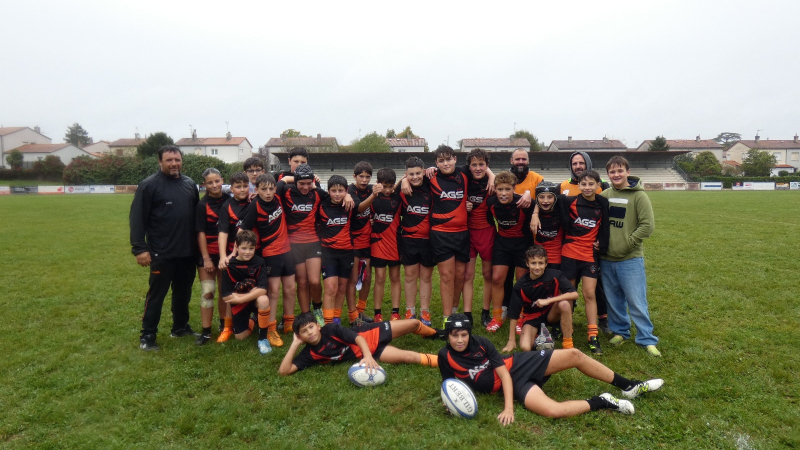 Ecole de rugby de l'UAV : belles performances des U14 à Condom