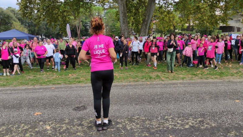Un Octobre ( très Rose) dans le parc du conseil départemental