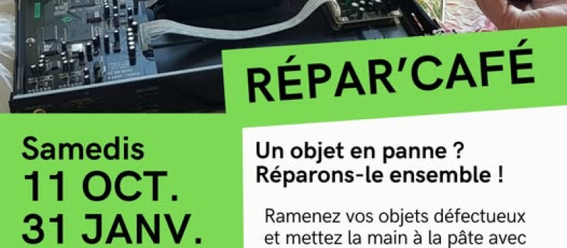 A la Maïson : atelier Répar'Café