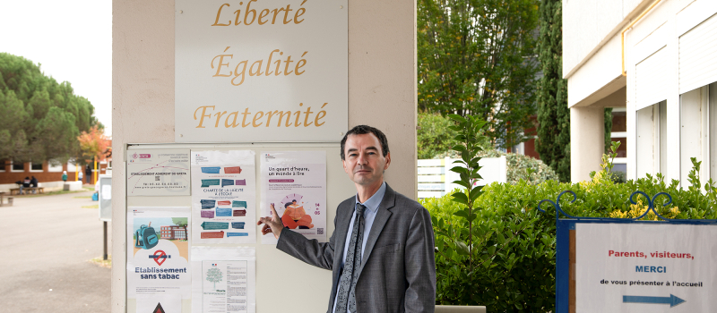 Nogaro: Jean Chevalier, nouveau proviseur de la cité scolaire