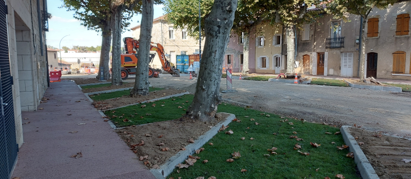 Clap de fin pour les travaux place Crespin