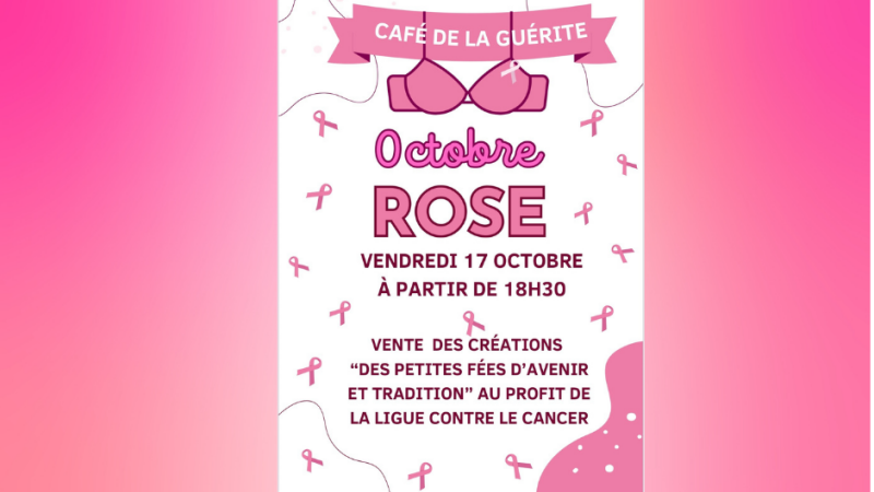 Octobre Rose au Café de la Guérite : Une Soirée Solidaire à ne pas Manquer !