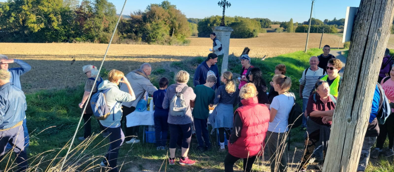 Une belle journée conviviale autour de la marche et du sanglier à Marambat