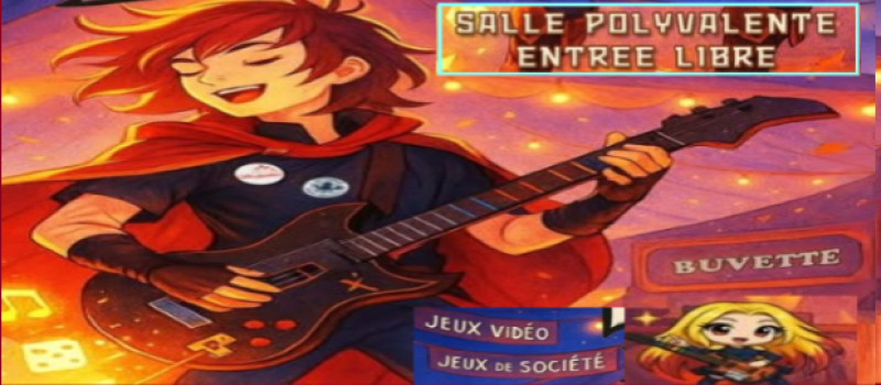 Games Island à la salle polyvalente