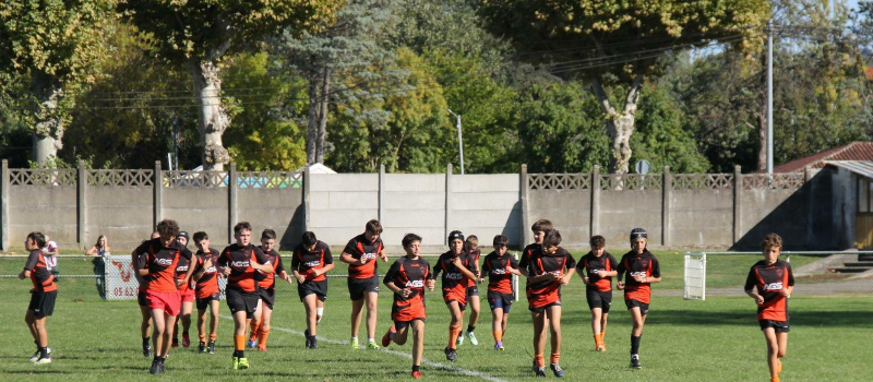 Ecole de rugby : beau samedi sportif pour toutes les équipes !