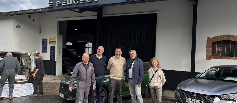 Le Président de la CMA rend visite au Garage de Brito