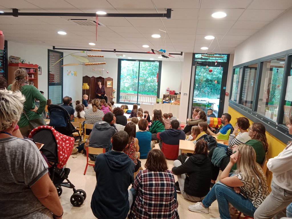 Lors de la présentation des animations