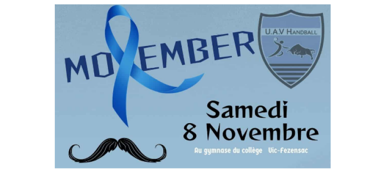 UAV Handball : Movember, match solidaire pour la santé masculine