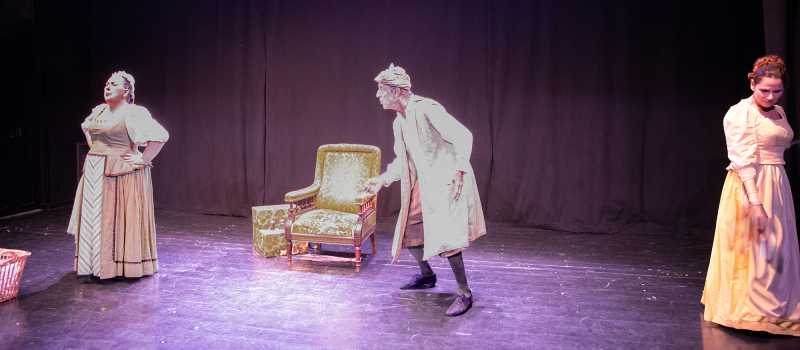 Le Houga: brillante représentation du Malade imaginaire par l'atelier-théâtre de Mauvezin