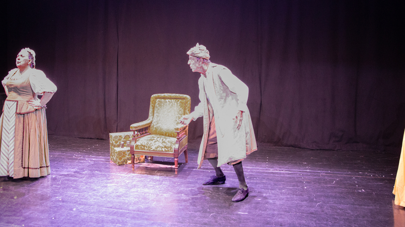 Le Houga: brillante représentation du Malade imaginaire par l'atelier-théâtre de Mauvezin