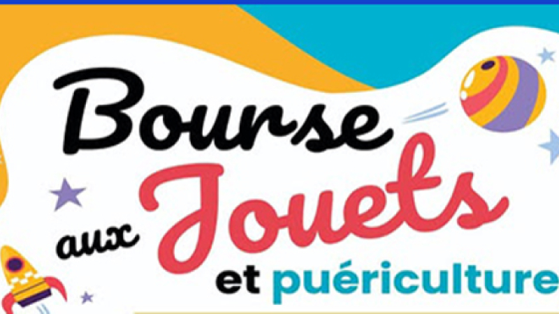 bourse aux jouets et puériculture