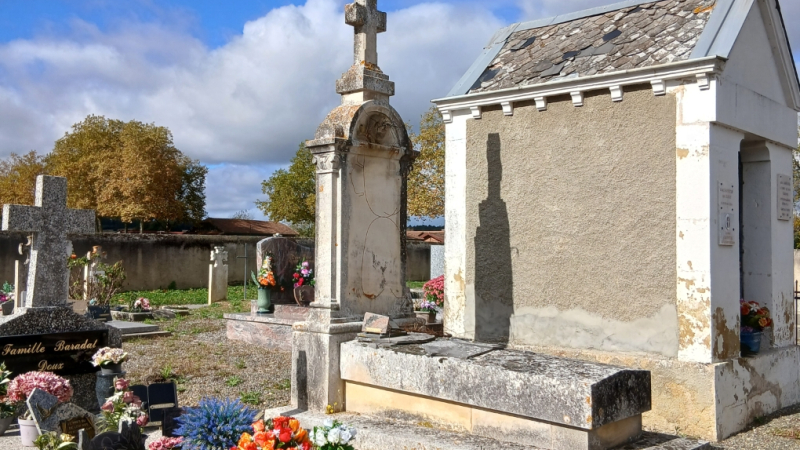 Ode du poète gascon Louis Baron , consacrée à la mort