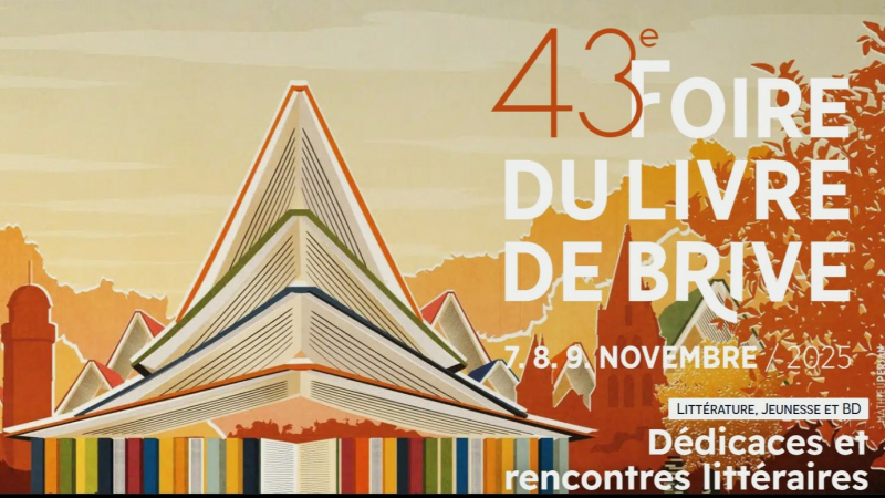 la foire du livre de Brive , un évènement incontournable.