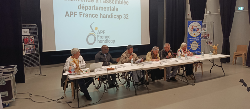 APF France handicap 32 : Une Assemblée riche en témoignages pour défendre la vie citoyenne