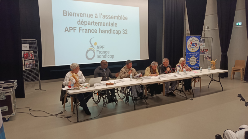 APF France handicap 32 : Une Assemblée riche en témoignages pour défendre la vie citoyenne