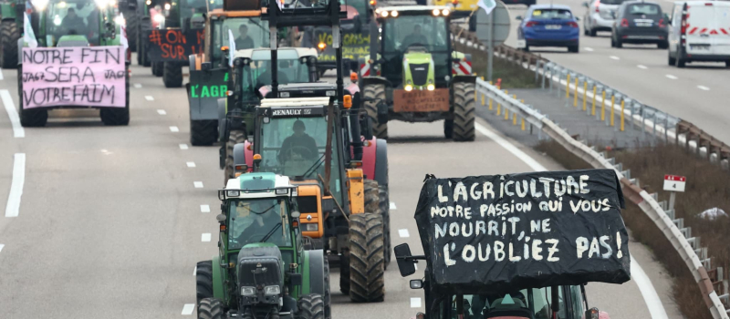 Manifestation agricole : perturbations attendues ce mercredi 12 novembre sur la D1124 et en direction de Toulouse