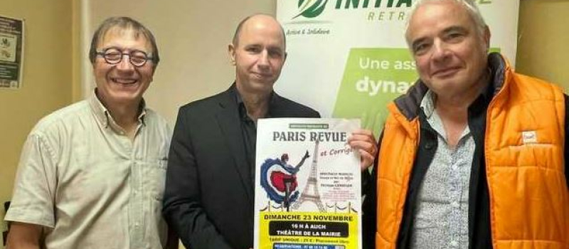 Spectacle musical « PARIS REVUE et Corrigé... ! », au théâtre d'Auch