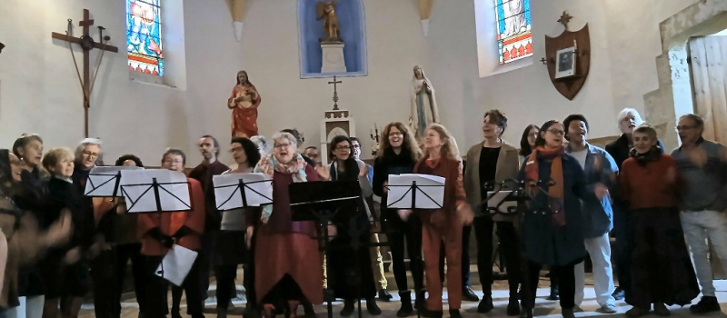 Village pour la Paix , Sansan  a commémoré le  11 novembre sous le signe de la Paix