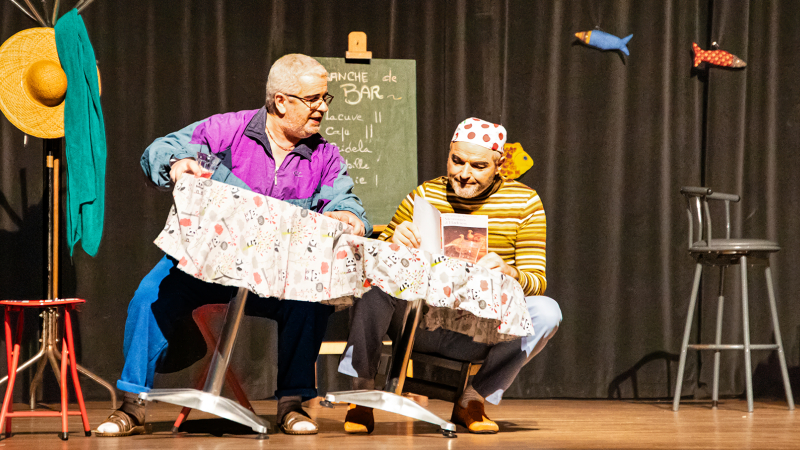 Nogaro: au Festi Théâtre, les Zalambiqués ont fait du "Deschiens"