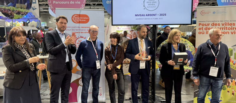 Au Salon des Maires : un “Label Ville Amie des Aînés”