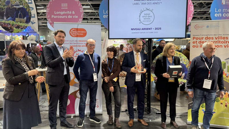 Au Salon des Maires : un “Label Ville Amie des Aînés”