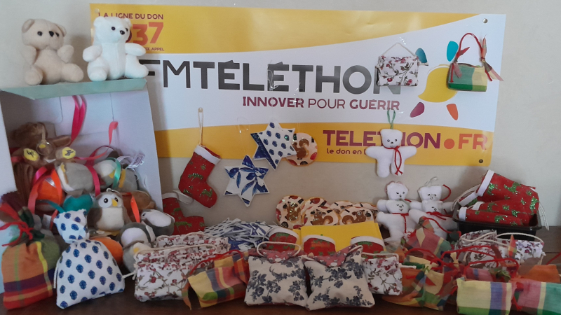 Marché de Noël, un stand pour le Téléthon
