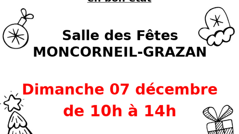 Gratiferia de Noël avec le Foyer Rural