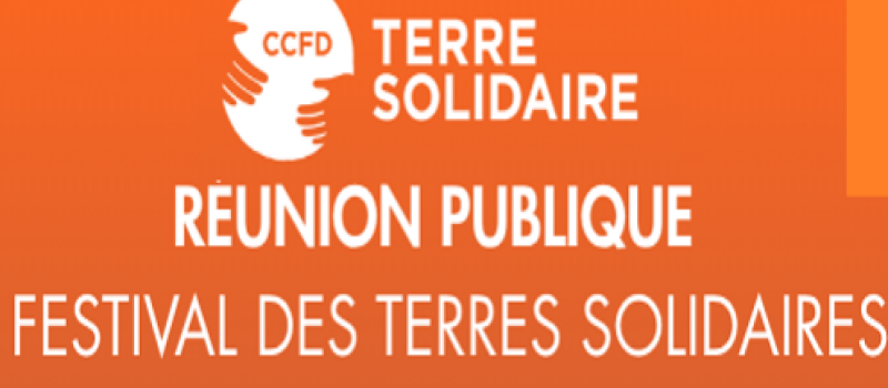 Réunion publique de préparation du Festival des Terres Solidaires