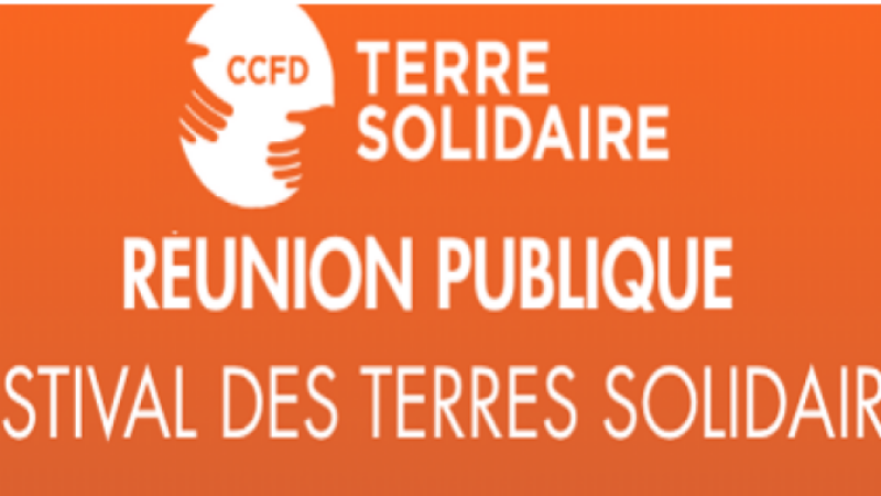 Réunion publique de préparation du Festival des Terres Solidaires