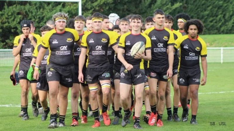 Les Juniors de l’USL Rugby imposent leur loi à domicile