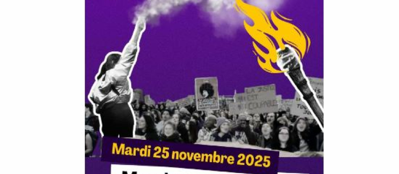 Marche aux flambeaux contre les violences sexistes et sexuelles