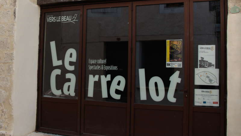 Une salle de spectacle à La Romieu...