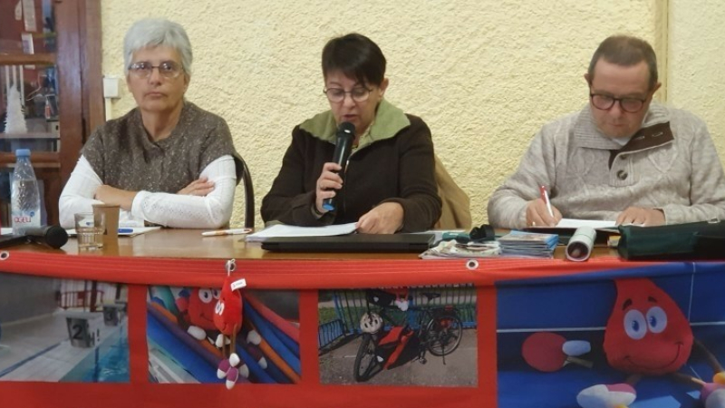 13 amicales présentes lors du conseil d'administration de  l'Union Départementale des Associations pour le Don de Sang Bénévole du Gers