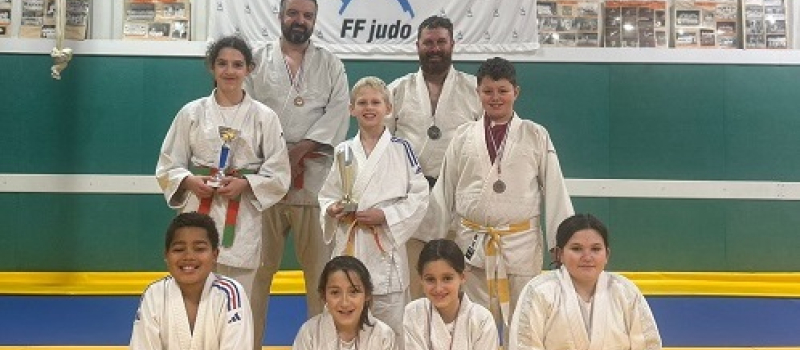 Belle moisson de médailles pour les judokas lectourois à Valence-sur-Baïse