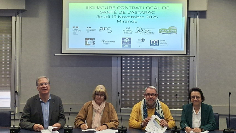 Le Contrat Local de Santé de l’Astarac est officiellement signé!