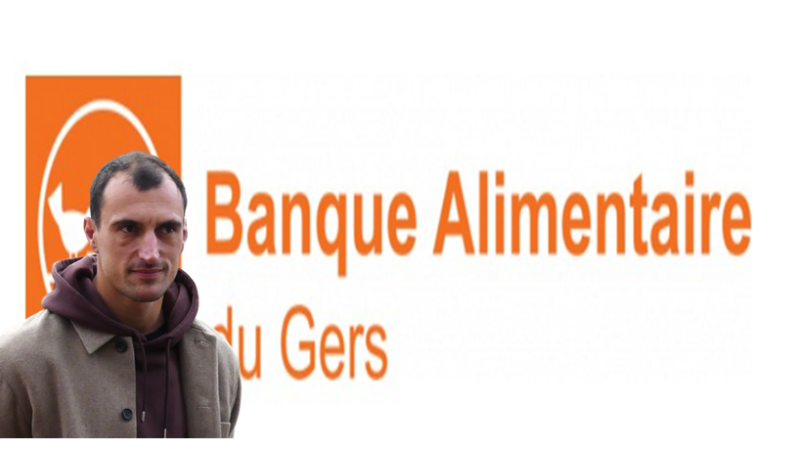 28,29, 30 nov la banque alimentaire 32 et son parrain Paulin Riva pour sa collecte