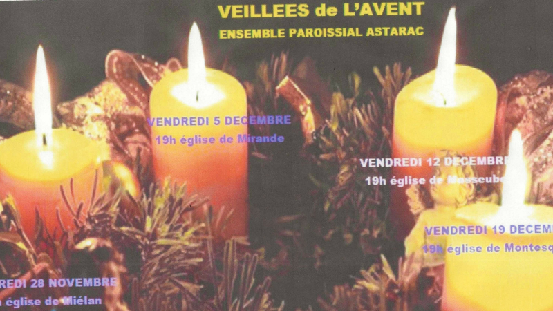 Annonces paroissiales du 28 novembre au 7 décembre 2025