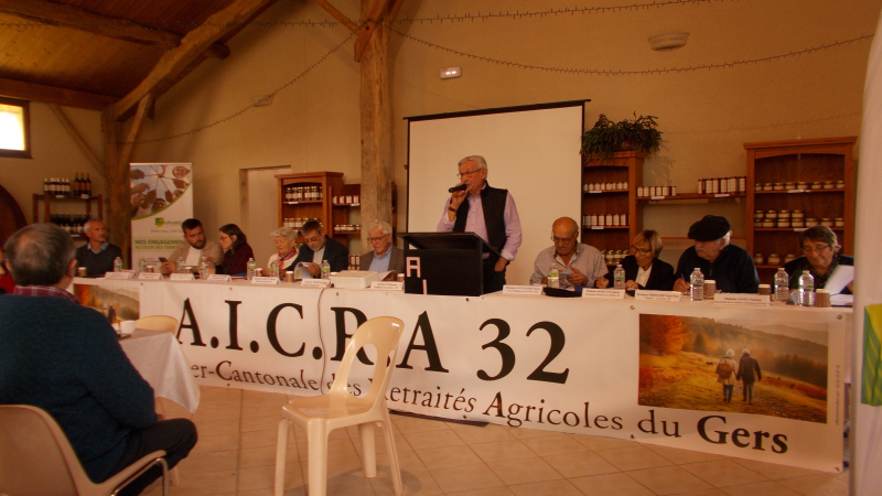 AICRA 32  : l'amélioration des conditions de vie des retraités agricoles doit rester le mot d'ordre