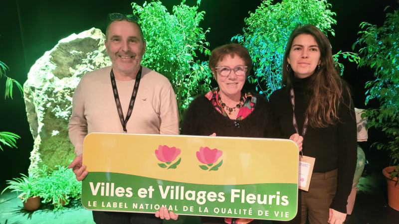 2efleur du label «Villes et villages fleuris»